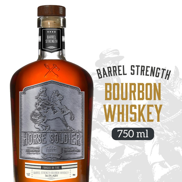 ウイスキー Horse Soldier Barrel Strength Horse Soldier Barrel Strength Bourbon Whiskey Same-Day Delivery or