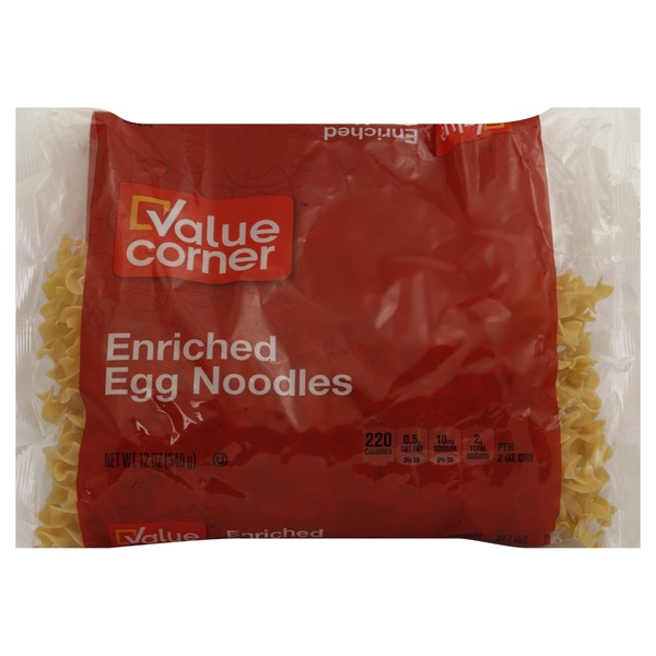 Value Corner Enriched Egg Noodles (12 oz) from Safeway Instacart