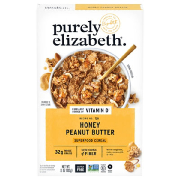 Purely Elizabeth Honey Peanut Butter Cereal