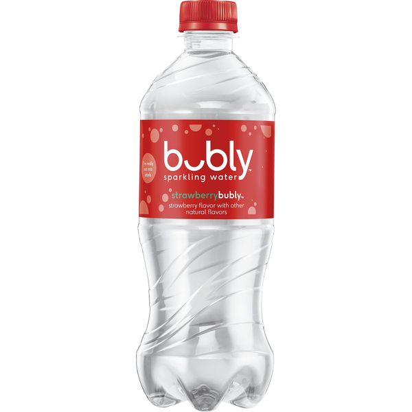 bubly Sparkling Water Strawberry (20 fl oz) Instacart