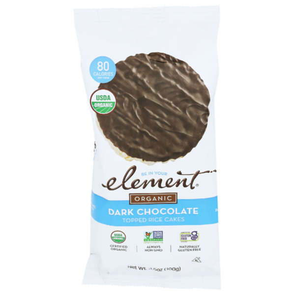 Element Organic Dark Chocolate Rice Cakes