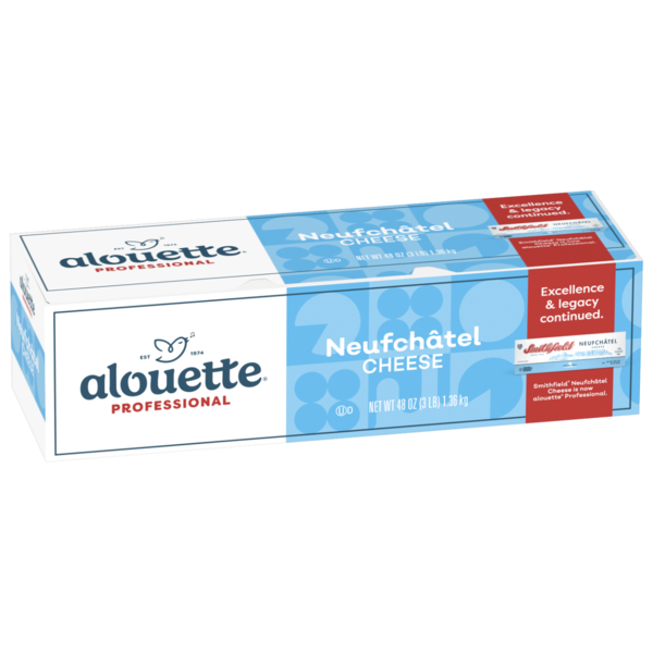 Alouette - Neufchatel Cheese (Lite Cream Cheese) - 3 lbs