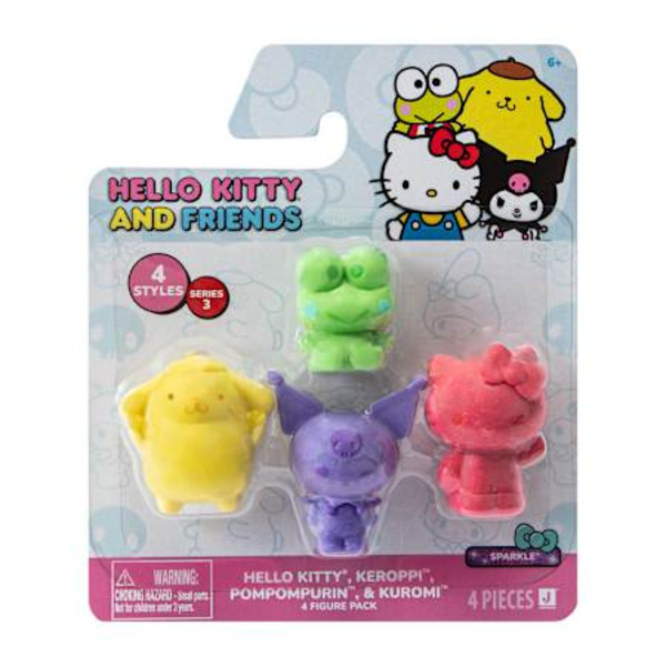 Sanrio Hello Kitty & Friends Sparkle 4-Figure Pack
