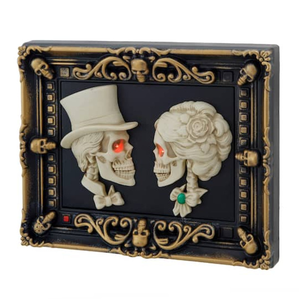 Ashland Animated Skeleton Picture Frame