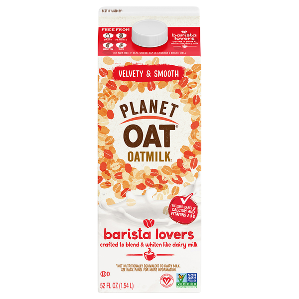 Planet Oat Barista Lovers Oatmilk