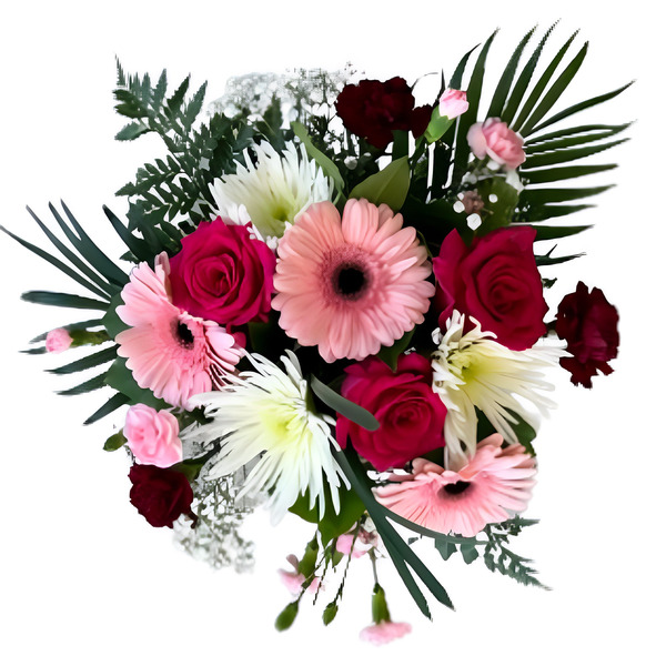 Premium Floral Arrangement in Vase