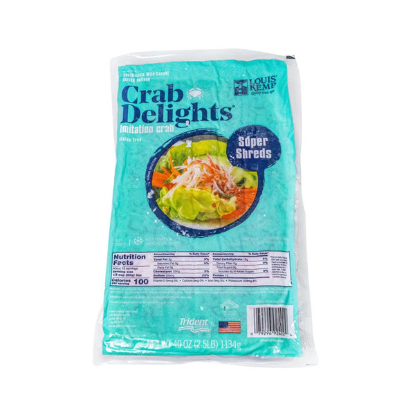 Louis Kemp - Super Shreds Crab Delights - 2.5 lbs