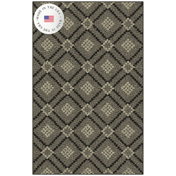 Sonoma Goods For Life Covington Area & Washable Throw Rug, Black