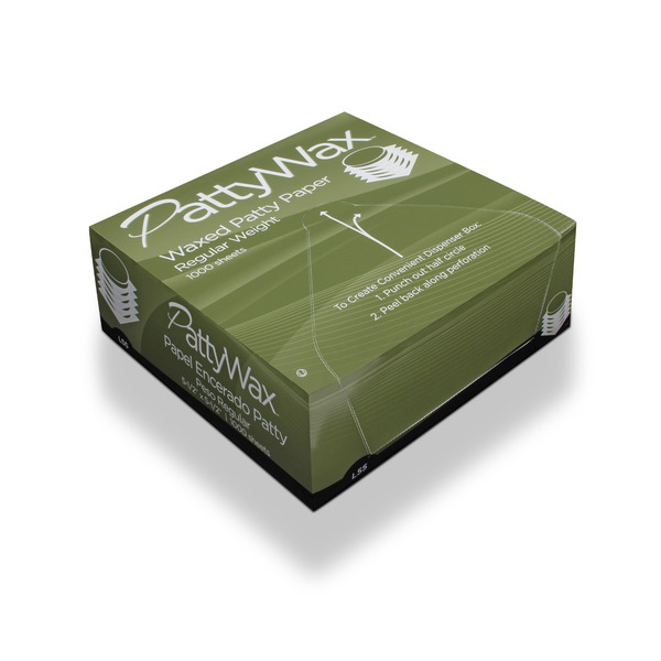Bagcraft - L55 - 5.5X5.5 Waxed Patty Paper - 1000 ct
