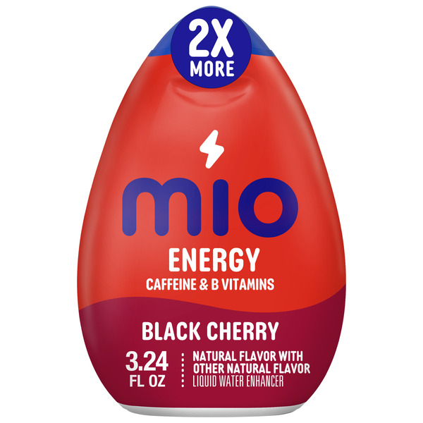 MiO Energy Black Cherry Naturally Flavored Liquid Water Enhancer