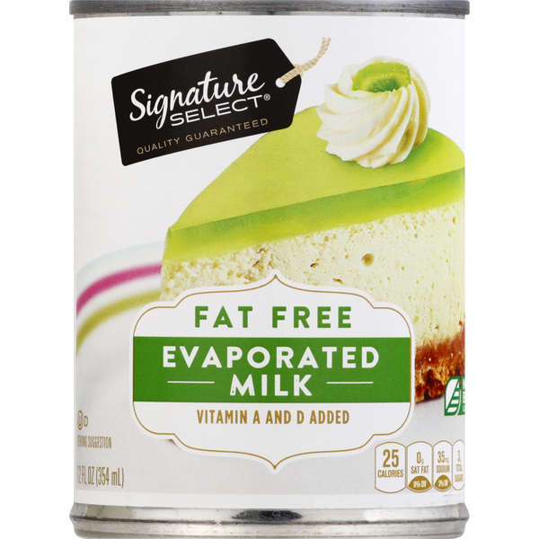 SIGNATURE SELECTS Evaporated Milk, Fat Free