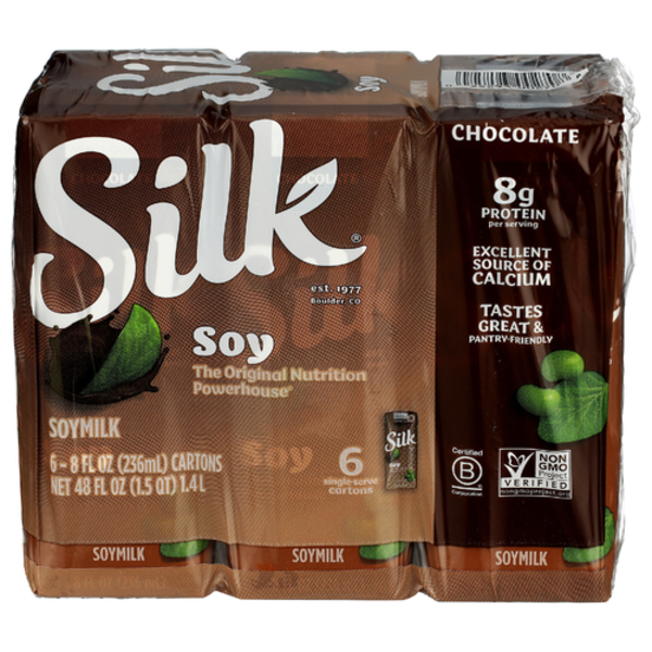 Silk 6Pk Chocolate Soy Milk