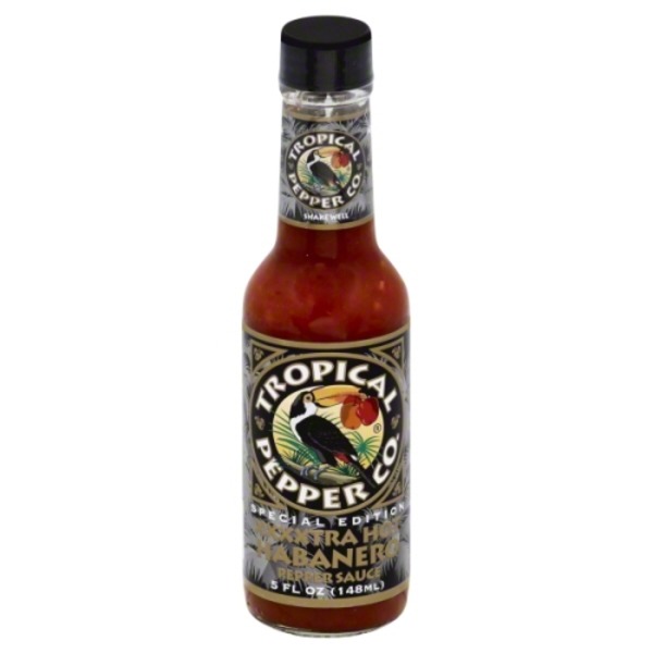 Tropical Pepper Co. Pepper Sauce, Xxxxtra Hot Habanero, Ouch! (5 oz