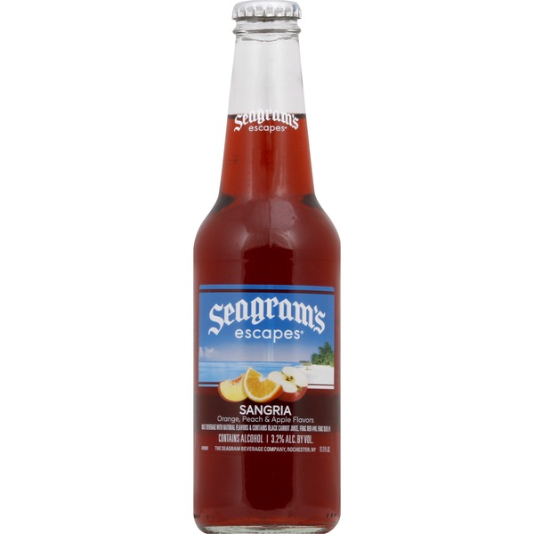 Seagram's Flavored Beer, Sangria (11 fl oz) Instacart