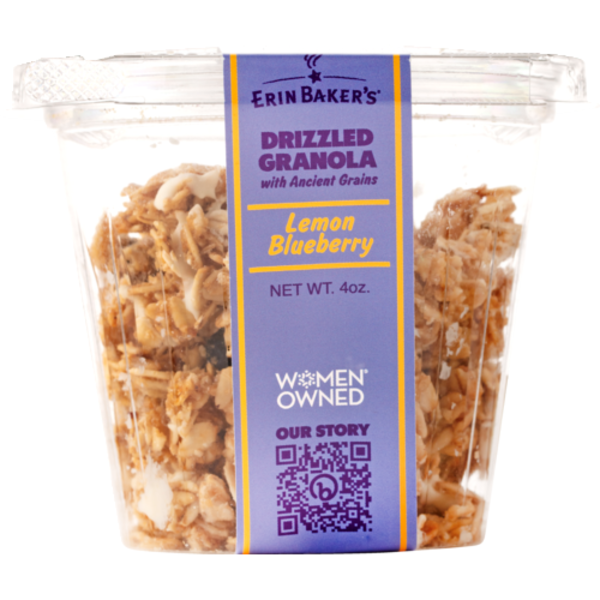 Erin Baker's Lemon Blueberry Drizzled Granola Cup