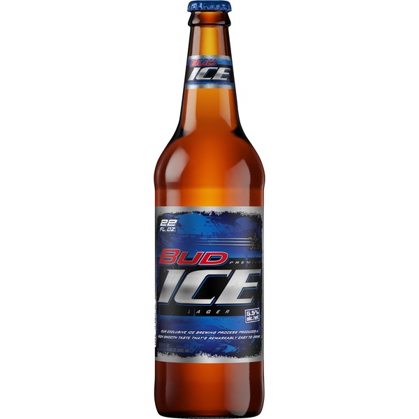 Bud Ice Beer (22 oz) Instacart