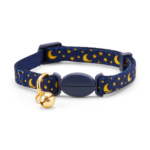 Youly Moon & Star Adjustable Cat Collar