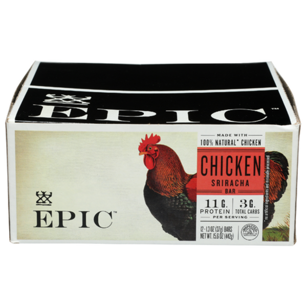 Epic Sriracha Chicken Bar 12 Pack Case