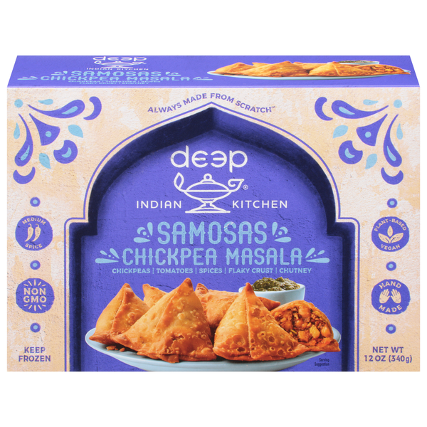 Deep Samosas, Chickpea Masala Same-Day Delivery or Pickup