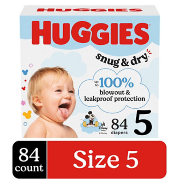 Huggies Disney Baby Size 5 Diapers (27+ lbs (12+ kg))