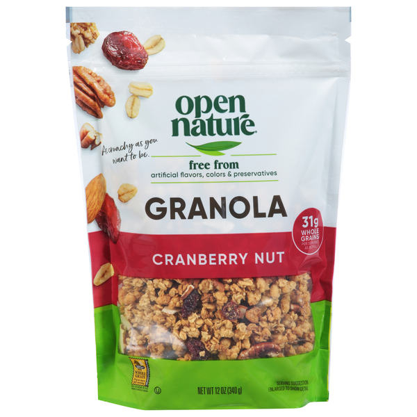 Open Nature Granola, Cranberry Nut