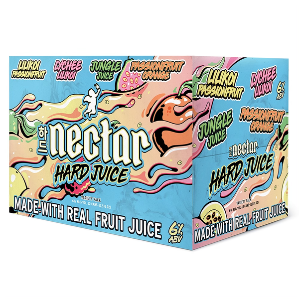 Nectar Hard Juice Asian Spiked Juice Variety Pack Same-Day