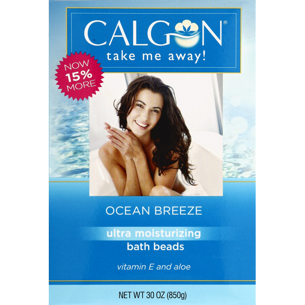 Calgon Bath Beads, Ultra Moisturizing, Ocean Breeze Same-Day