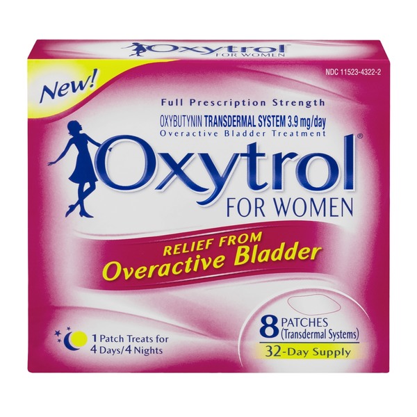 Oxytrol For Women Patches - 8 CT (8 ct) - Instacart