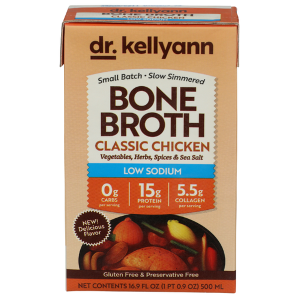 Dr. Kellyann Low Sodium Classic Chicken Bone Broth