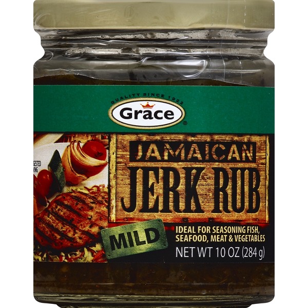 Grace & I Jerk Rub, Jamaican, Mild (10 oz) Instacart
