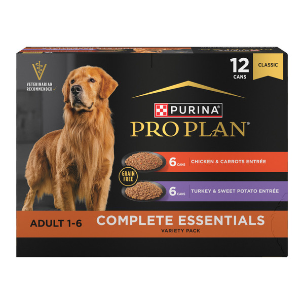 PetSmart Purina Pro Plan Grain Free Wet Dog Food , Grain Free Chicken and  Turkey Same-Day Delivery | Instacart