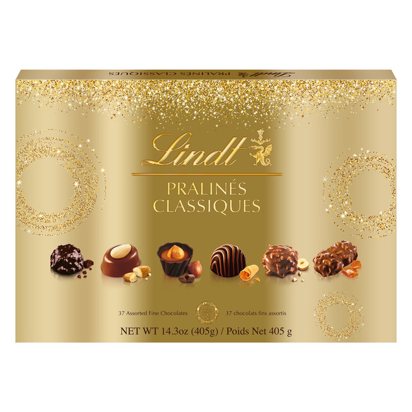 Lindt PRALINÉS CLASSIQUES Assorted Chocolates Gift Box 405g