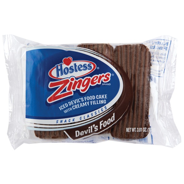 Hostess Devils' Food Zingers Single Serve (3.81 oz) from Walmart
