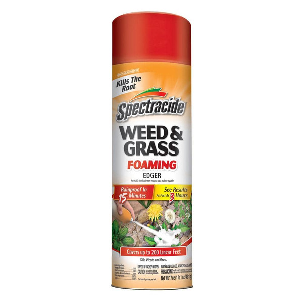 Spectracide 17 Oz. Weed And Grass Foaming Edger Aerosol
