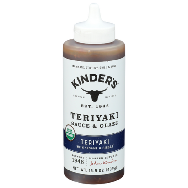 Kinder's Organic Teriyaki With Sesame and Ginger Sauce & Glaze