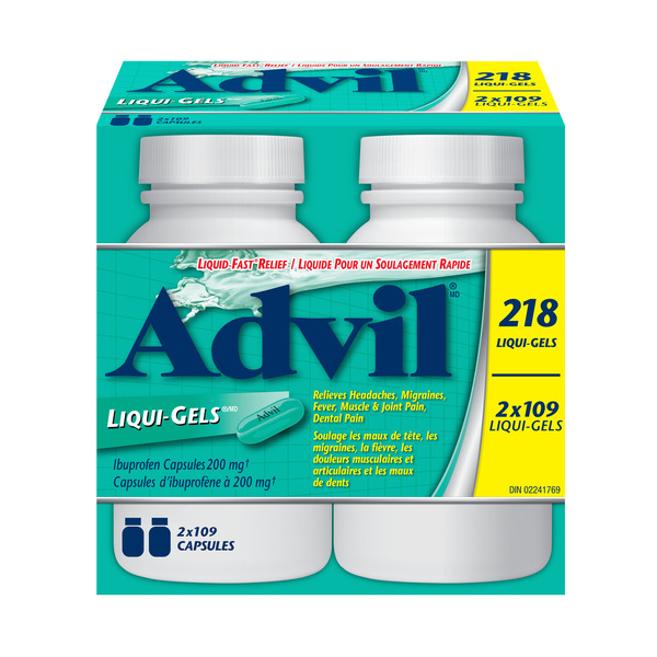 Advil Liqui Gels, 200 Mg