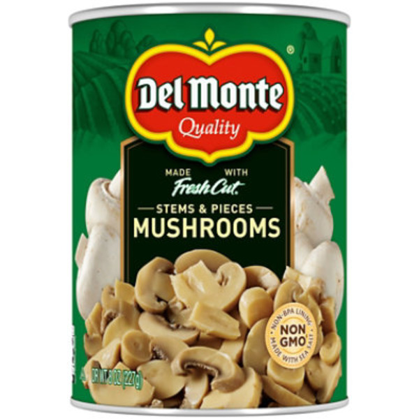 Del Monte Mushroom Stems