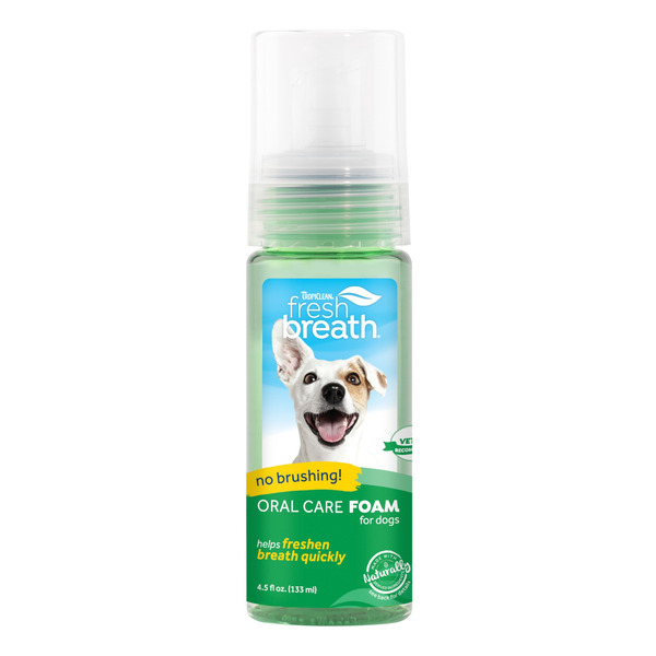 Tropi Clean Fresh Breath Mint Foam for Pets