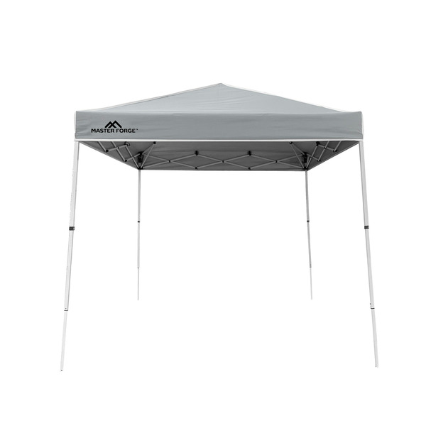 Master Forge 10-ft x 10-ft Square Gray Pop-up canopy