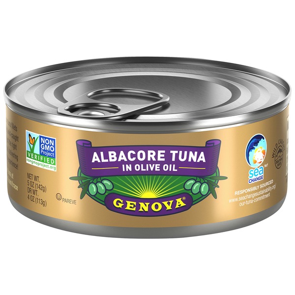 Genova Tonno Solid White Tuna in Olive Oil
