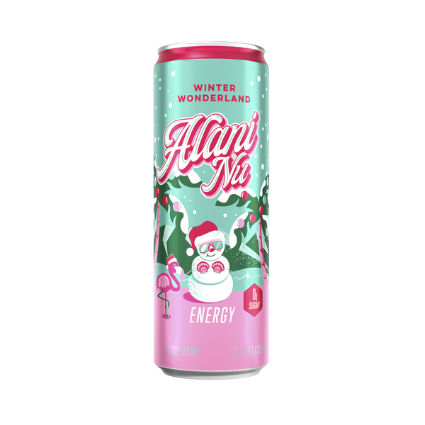 Alani Nu Winter Wonderland Energy Drink Can