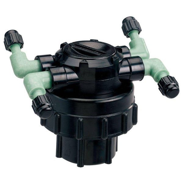 Orbit 4-port Manifold With Adjustable Flow