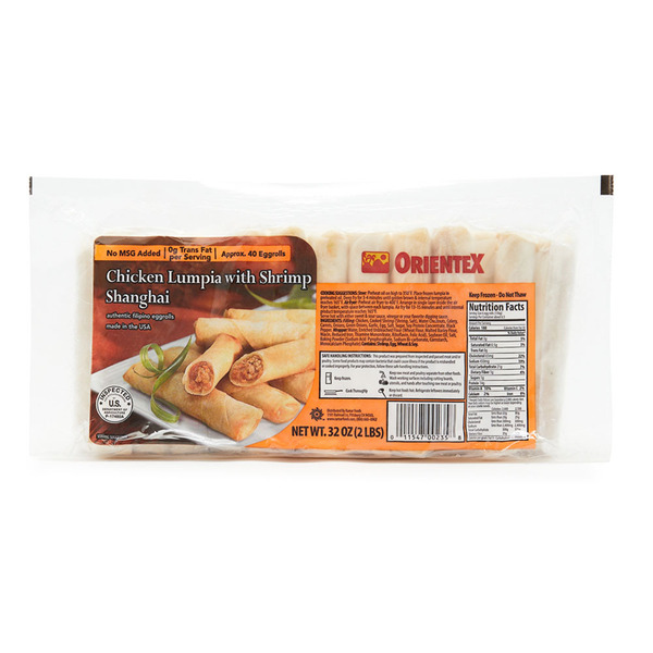 ORIENTEX Chicken with Shrimp Lumpia
