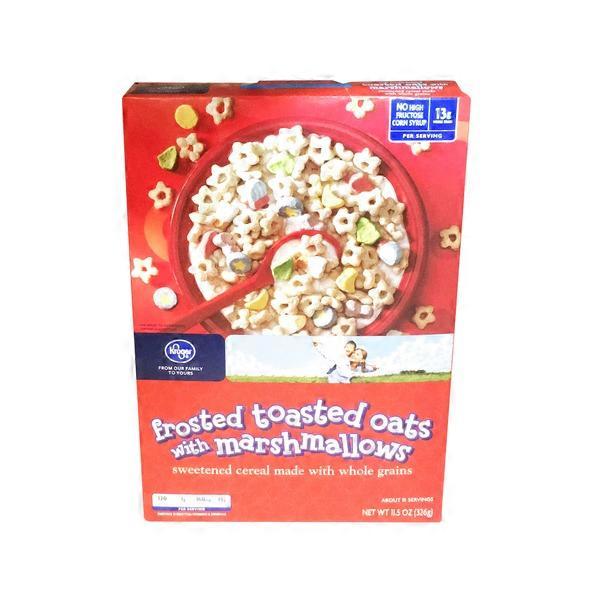 Kroger Frosted Toasted Oats With Marshmallows (11.5 oz) Instacart