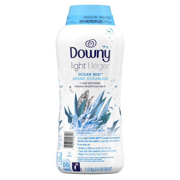 Downy Light, Ocean Mist, 39.9 oz, with No Heavy Perfumes Same-Day ...