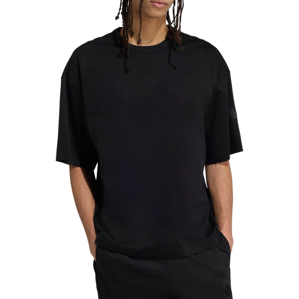adidas Men's Soft Lux T-Shirt, XXL - Black