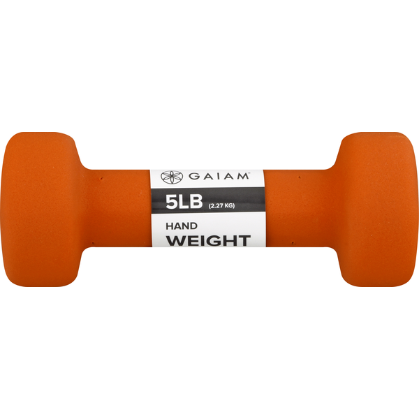Gaiam Hand Weight, 5 Pound (each) Instacart