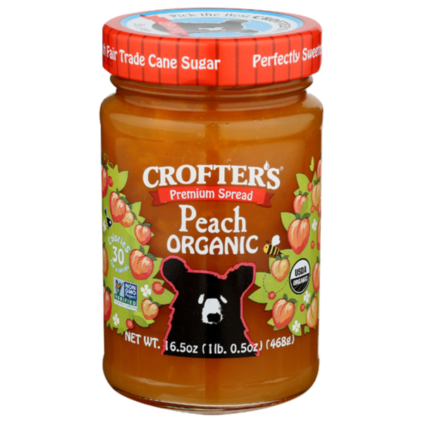 Crofter's Organic Peach Premium Spread