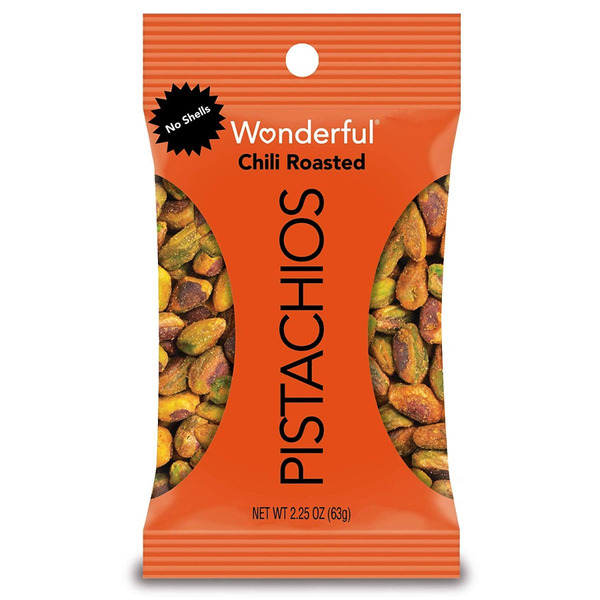 Wonderful - Chili Roasted Pistachios - 8/2.25 oz