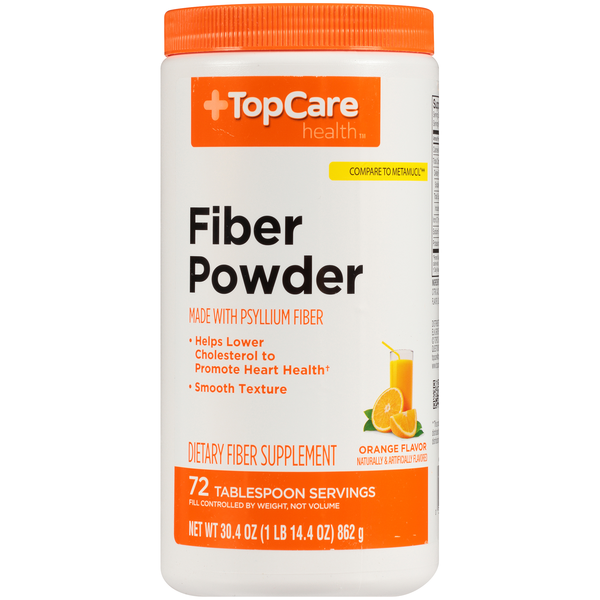 Top Care Fiber Powder Helps Lower Cholesterol To Promote Heart Health